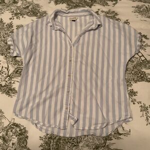 Striped button down blouse from Universal Thread, size Small